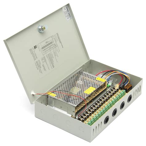 cctv power distribution box uk|18 channel power box.